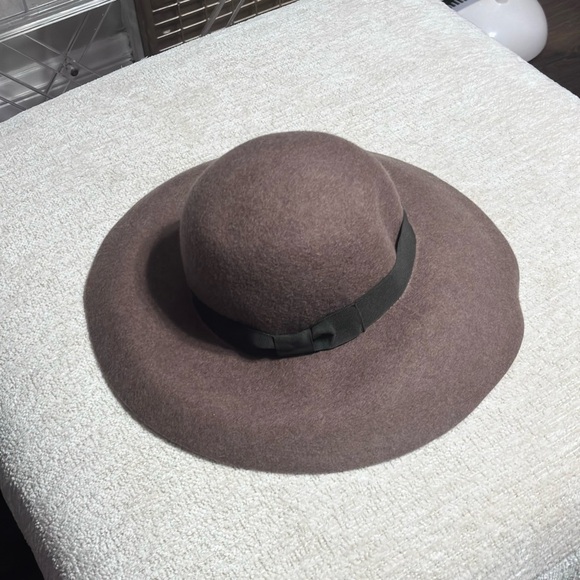 Ralph Lauren 100% wool floppy hat in brown - Picture 9 of 10
